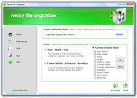 Photos Organizing Rules